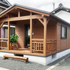 二日間特別値下げ❗建築模型✨HOサイズ✨木製キット✨ログハウス✨白樺リゾートDX